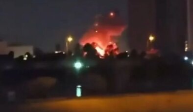 İran, ABD’nin Bağdat Büyükelçiliği’ni vurdu! Tüm yerleşke alev alev