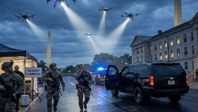 ABD’nin kalbinde gizemli İHA alarmı: İki bakanın üzerinde süzüldüler