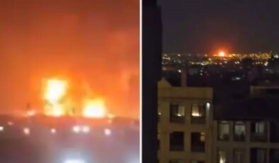 ABD ve İsrail’den İran’a saldırı! Petrol rafinerisini vurdular