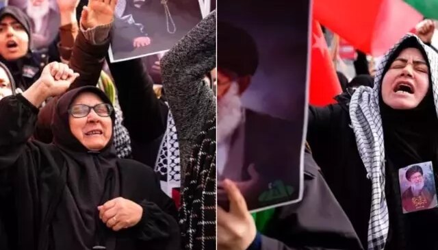 ABD ve İsrail’in İran’a yönelik saldırıları İstanbul’da protesto edildi