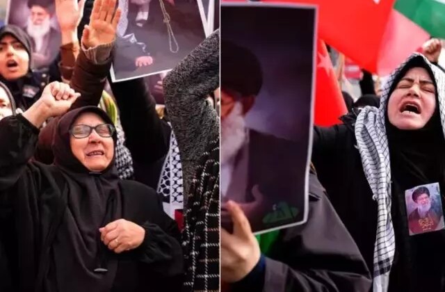 ABD ve İsrail’in İran’a yönelik saldırıları İstanbul’da protesto edildi