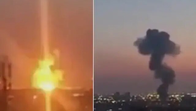 ABD ve İsrail’in Tahran’ı vurduğu anlar kamerada