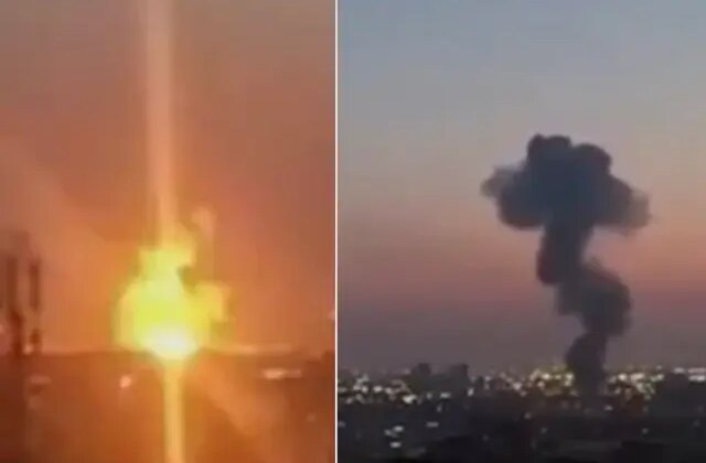 ABD ve İsrail’in Tahran’ı vurduğu anlar kamerada