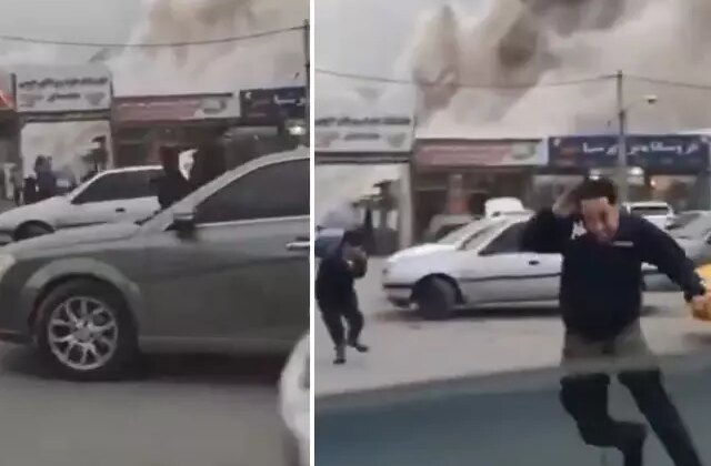 ABD ve İsrail savaş uçakları Hürremabad’ı bombaladı