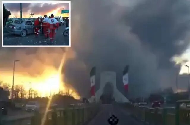 ABD ve İsrail, Tahran’daki Azadi meydanını vurdu