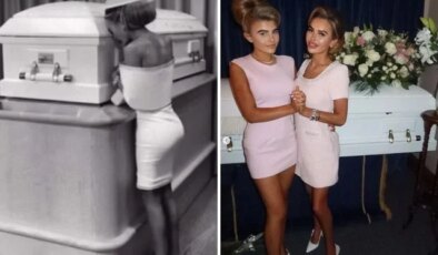 Acı mı, gösteriş mi? kızının cenazesinden paylaştığı görüntüler olay oldu!