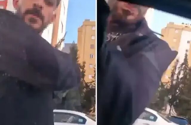 Adana’da trafikte tartıştıkları sürücünün önünü kesip aracın camını yumrukladılar