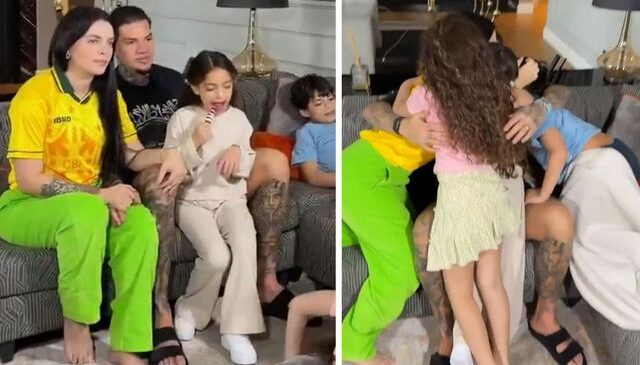 Ailesiyle televizyon izliyordu, gelen haberle havalara uçtu