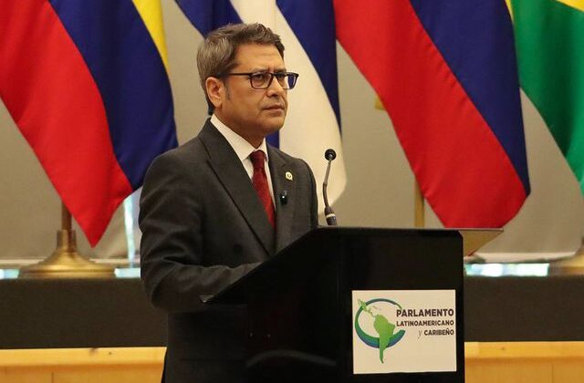 Ali Şahin Parlatino’ya hitap etti: Dünya güçlünün adeta bir kraliyet ormanı