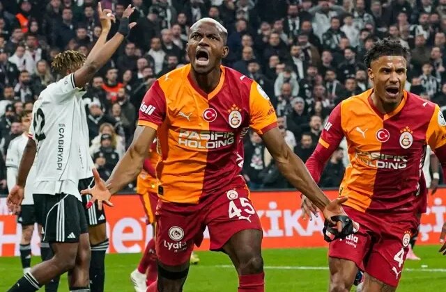 Altın değerinde 3 puan! Galatasaray, 10 kişi kaldığı derbide Beşiktaş’ı mağlup etti