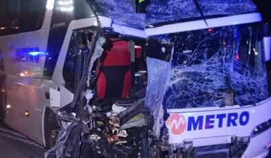 Amasya’da otobüs ile tır çarpıştı: Çok sayıda yaralı var