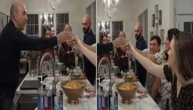 Amerika’da yaşayan İranlılar ülkelerine saldırıyı kutluyor