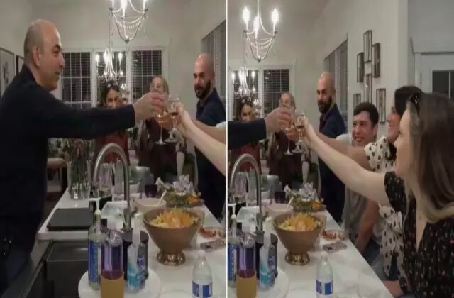 Amerika’da yaşayan İranlılar ülkelerine saldırıyı kutluyor