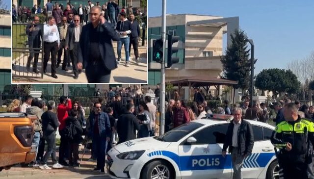 Antalya’da kaymakamlık binasında silah sesleri