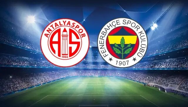 Antalyaspor-Fenerbahçe mücadelesinin ilk 11’leri belli oldu