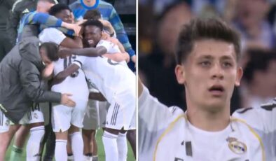 Arda Güler’den inanılmaz gol! Orta sahasının gerisinden attı