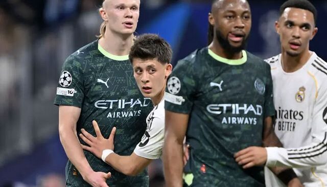 Arda ve Haaland’ın görüntüsü maça damga vurdu