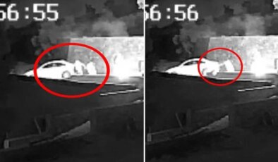 Arkadaşlarıyla sohbet ederken 4 metre yükseklikten düştü