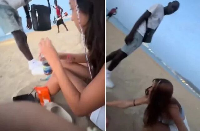 Avrupa ülkesinde taciz skandalı! Sahildeki kadınlar panik içinde kaçtı