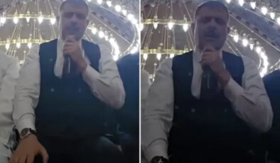 Bakan Çiftçi teravihten sonra böyle Kur’an-ı Kerim okudu