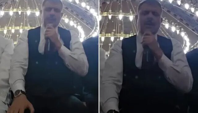 Bakan Çiftçi teravihten sonra böyle Kur’an-ı Kerim okudu