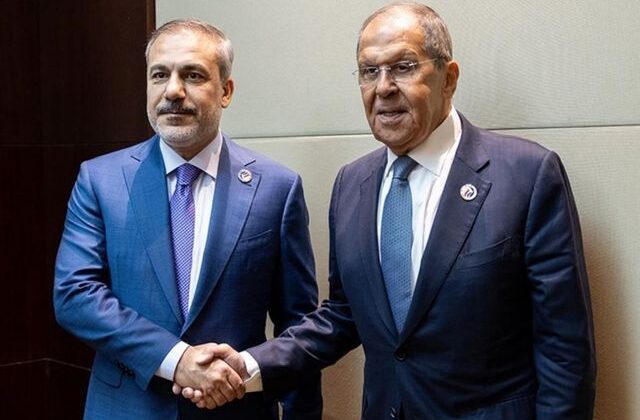 Bakan Fidan, Rus mevkidaşı Lavrov ile görüştü