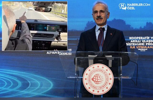 Bakan Uraloğlu, bizzat test ettiği yeni sistemin detaylarını anlattı: Yollar artık daha güvenli