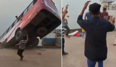 Yolcu otobüsü nehre düştü! Sudan 26 cansız beden çıkarıldı, kayıplar var