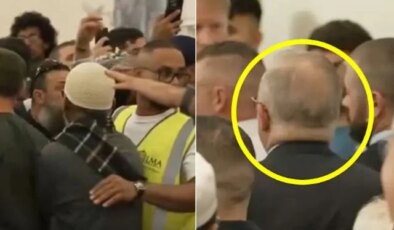 Başbakanı bayram namazında gören cemaat ayaklandı: Pis köpek