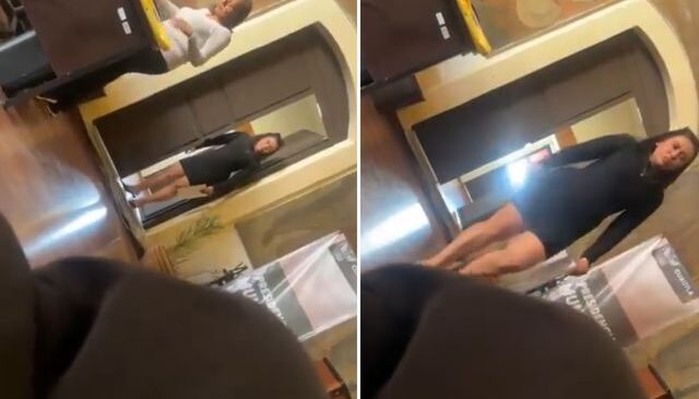 Belediye binasında skandal görüntü! Tepkiler çığ gibi büyüyor