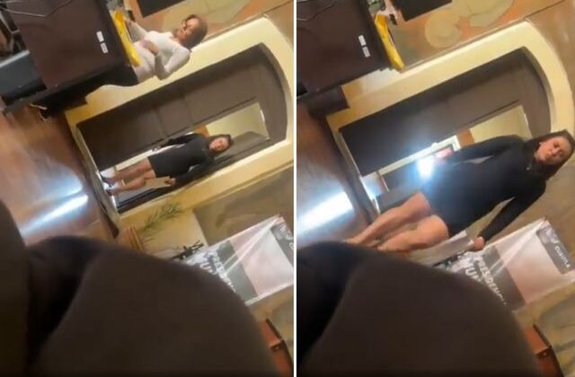 Belediye binasında skandal görüntü! Tepkiler çığ gibi büyüyor