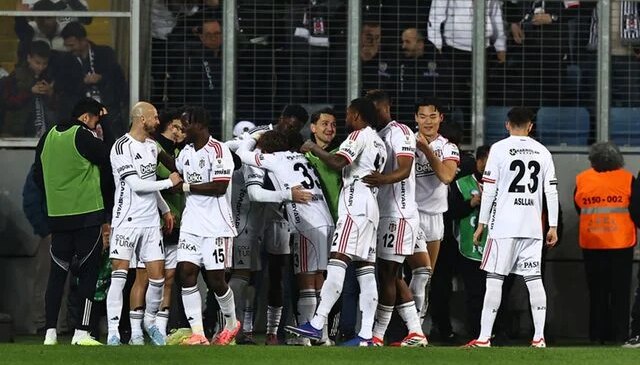Beşiktaş, 10 kişi kalan rakibi karşısında sürprize izin vermedi