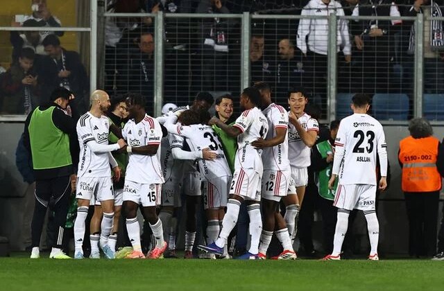 Beşiktaş, 10 kişi kalan rakibi karşısında sürprize izin vermedi