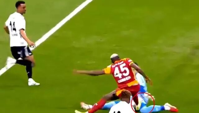 Beşiktaş’tan Osimhen için kırmızı kart itirazı