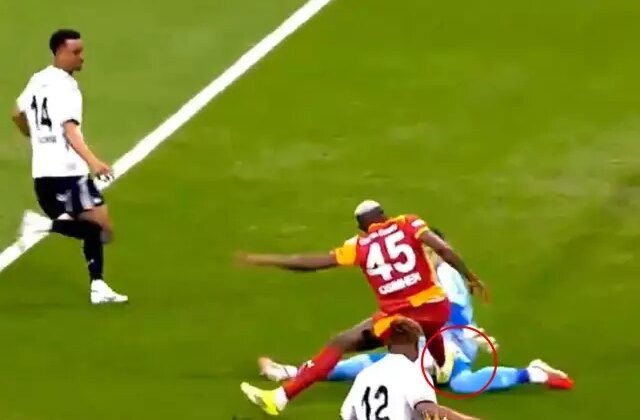 Beşiktaş’tan Osimhen için kırmızı kart itirazı