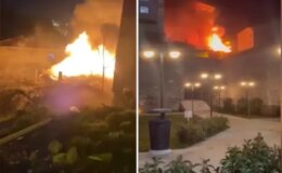 Beyoğlu’nda gece yarısı korkutan yangın