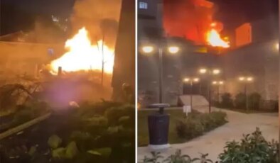 Beyoğlu’nda gece yarısı korkutan yangın