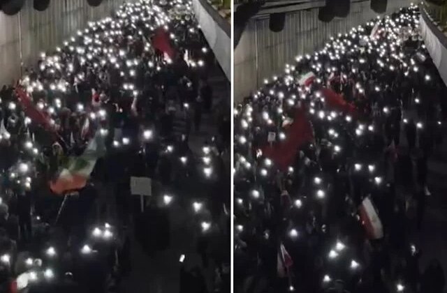 Binlerce İranlı ABD ve İsrail’e karşı yürüdü