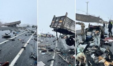 Bitlis–Van yolunda katliam gibi kaza: Ölü ve yaralılar var