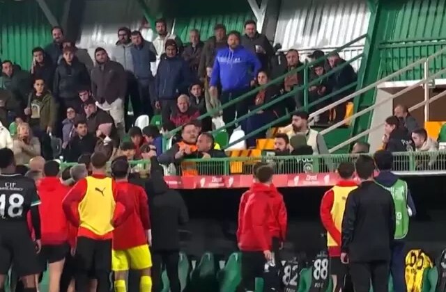 Bodrum FK-Iğdır FK maçında ırkçılık skandalı! Stattan apar topar çıkartıldı