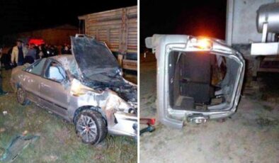 Bolu’da kazada ortalık savaş alanına döndü! 4 yaralı