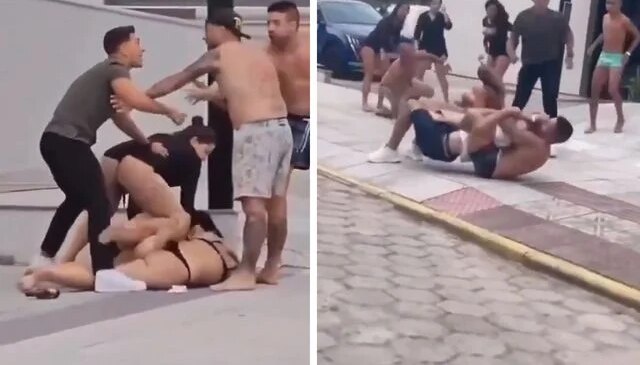 Brezilya’nın en lüks plajında eğlence değil vahşet yaşandı