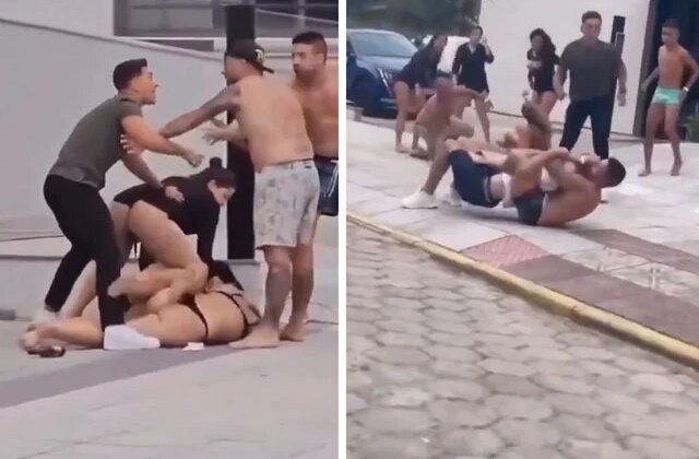 Brezilya’nın en lüks plajında eğlence değil vahşet yaşandı