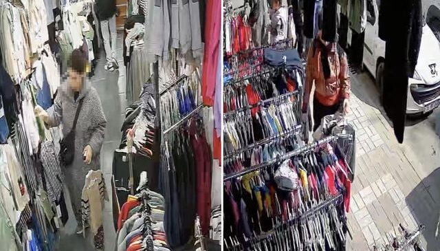 Bayram yoğunluğunu fırsat bilen 2 kadın 16 bin liralık ürün çaldı