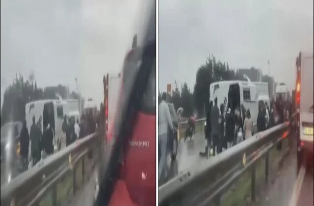 Büyükçekmece’de servis minibüsü devrildi: 1 ölü 9 yaralı