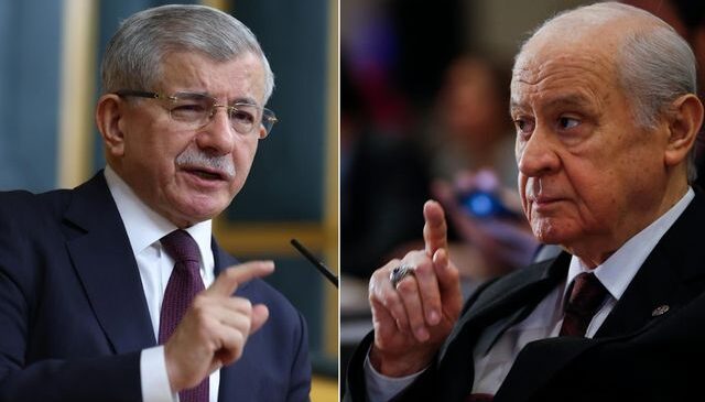 Buzlar eridi! Bahçeli’den Davutoğlu’na telefon