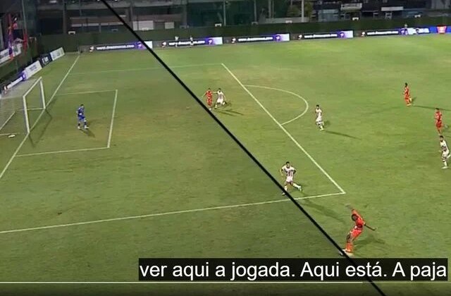 Çapraz VAR çizgisi tartışma yarattı