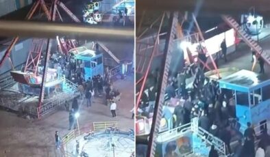 Oyun alanı savaş alanına döndü! Bir anda ortalık karıştı