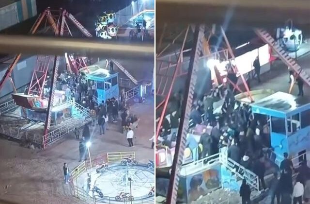 Oyun alanı savaş alanına döndü! Bir anda ortalık karıştı