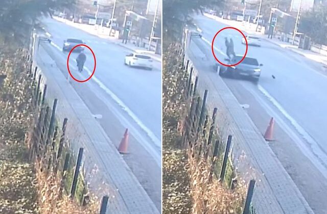 Cinayet gibi kaza! Dehşet anları kamerada